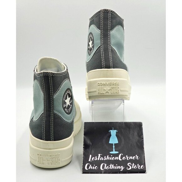 NWOB Converse Men's Blue Gray Color Block High-Top Sneakers Size 8 Wo's 9.5 2854 - Picture 10 of 16